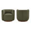 Ensemble de 2 fauteuils pivotants Becki Owens for-580110342