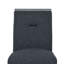 TABOURETS DE BAR ARIYA GRIS FONCÉ 2PK