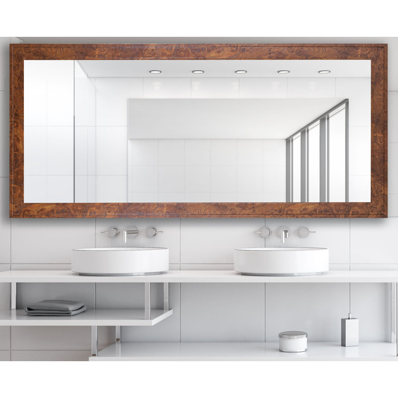 Miroir de salle de bain Hinatea, 39 po x 78 po