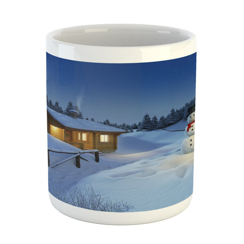 Grande tasse à café chaleureuse moonlight
