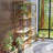 Reymi Silver Bookcase with Open Shelf Srorage-425457527