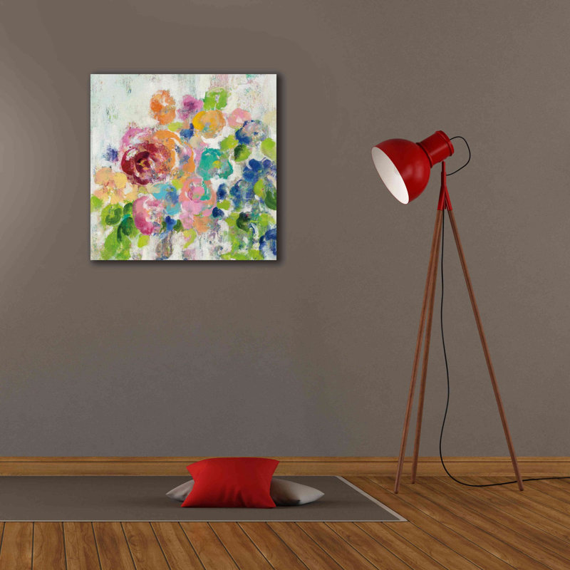 «Hydrangea Bouquet II» par Silvia Vassileva, art mural sur toile, H 26 po x l 26 po x P 1,5 po