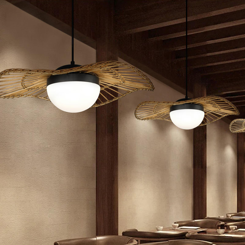 Gudruna 1 - Light Black LED Unique/Statement Pendant