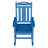 Outdoor Patio HDPE Rocking Adirondack Chair-930783616