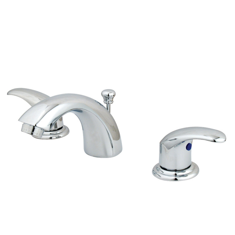 Robinet de salle de bain espacé avec ensemble de drain Legacy, Chrome poli