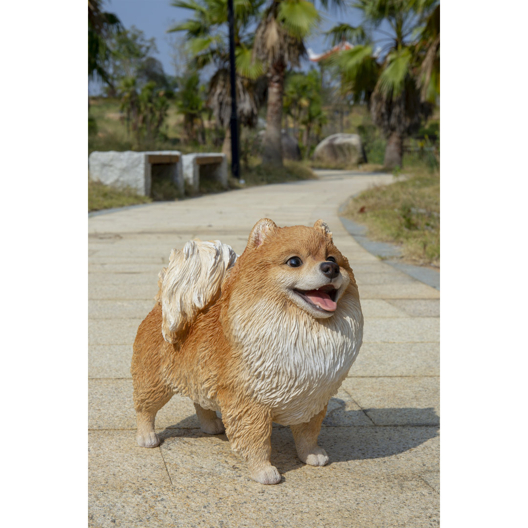 Standing Pomeranian Hi-Line Gift Ltd.