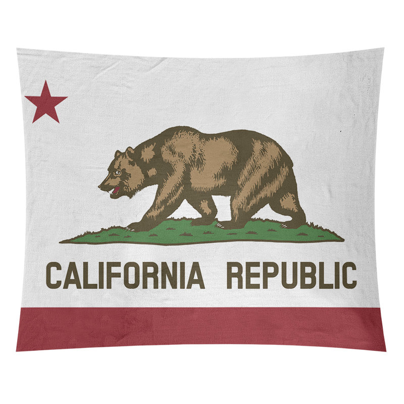 Tapisserie de californie flag Enrik, Intérieur, H 54 po x l 63,5 po