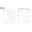 Tamye 2 Door Laminate Wardrobe