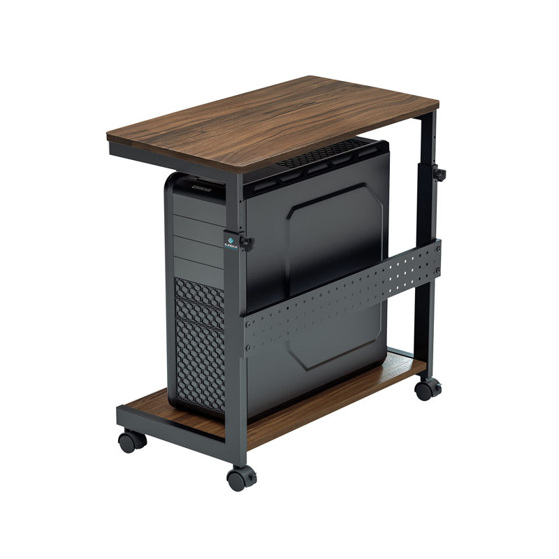 84.5cm H x 64cm W CPU Holder, Black/Brown