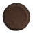 Faux Rattan Side Table For Both Indoor And Outdoor Use, Handmade Mgo, Brown