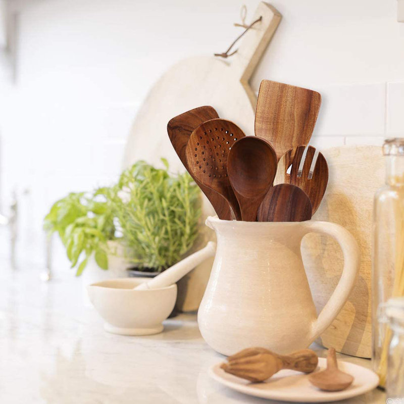 Wooden Kitchen Utensil Set