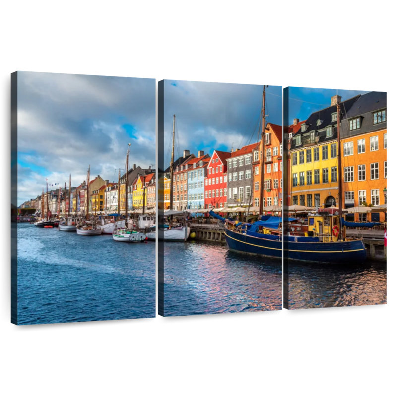 Hannes Nyhavn Port Copenhagen, 24" H x 38" W