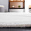 Tapis ivoire / beige en laine et coton tissé à plat à la main Brogun-1576952797