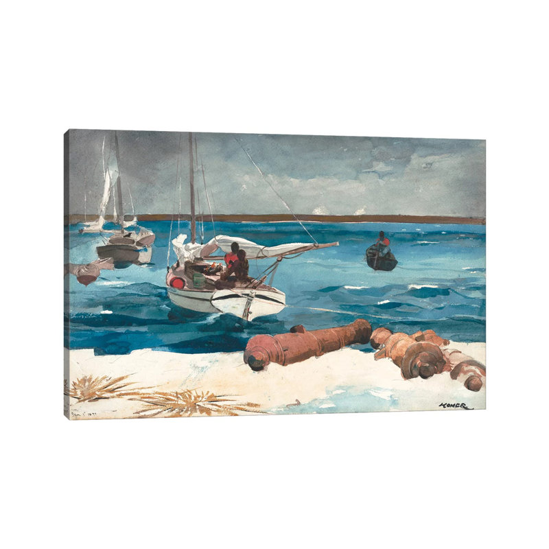 Nassau by Winslow Homer - Wrapped Canvas Painting