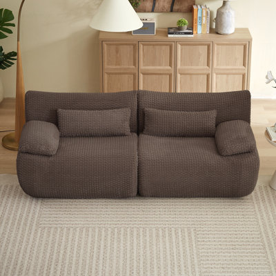 Modern Modular Loveseat Sofa