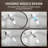 DeerValley Elongated Smart Toilet with Lady/Rear Wash, MAP 1000g Powerful Flush Tankless Design, Foot Kick Auto Flush, and Remote Control in White-122511926-113957147