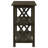 Deep Merlot Console Table with 2-shelf