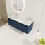 Meuble-lavabo flottant 48 po avec lavabo en résine