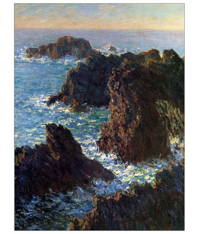 Claude Monet - Wrapped Canvas Painting, 80cm H x 60cm W x 1.8cm D