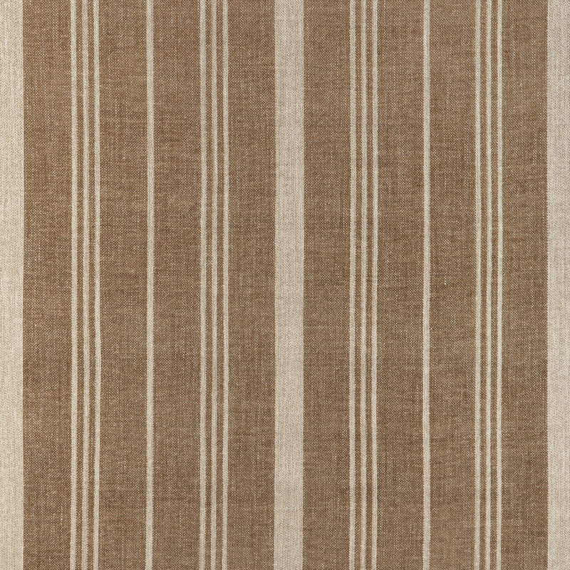 Furrow Stripe Fabric, Wheat