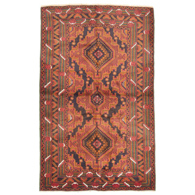 Teimani Brown Rug 4'0" x 6'6"
