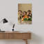 Adorable Monkeys Fruit Feast Contemporary Monkey Wall Art Print-311036649