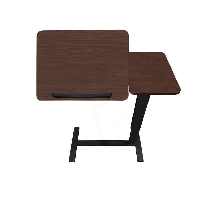 Folding Overbed Bedside Desk With Adjustable Height