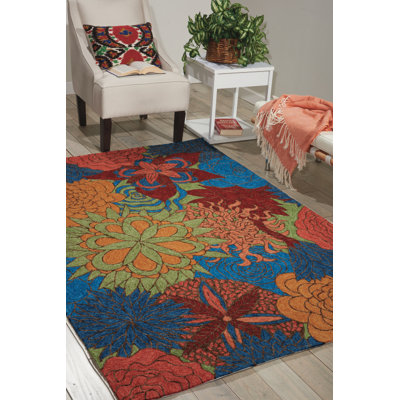 Jeffry Floral Indoor / Outdoor Rug