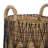 Banana Leaf Handmade String Detail Decorative and Functional Storage Basket with Handles