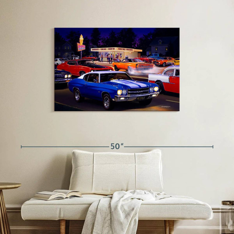 Mehar Fast Fred's, 26" H x 39" W