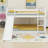Karmello Full Over Full Bunk Bed With Ladder And Slide-691451066-691451068