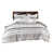 White/Black Striped