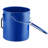 Fryer Grease Bucket, 6 Gal Oil Disposal Caddy Carbon Steel Fryer Oil Bucket with Rust-Proof Coating, Oil Transport Container with Lid, Lock Clips, Filter Bag for Hot Cooking Oil Filtering, Blue-112993022