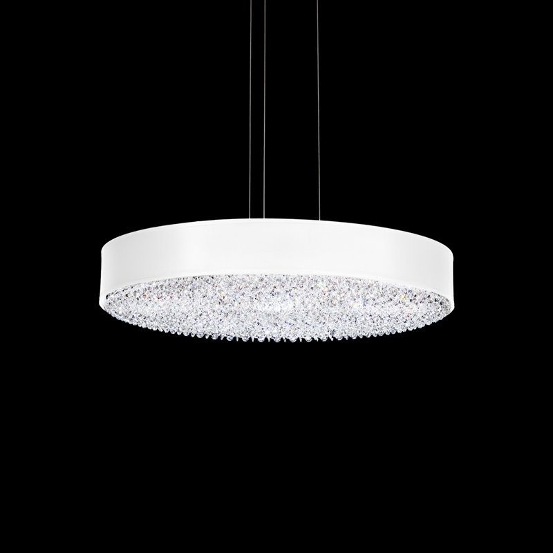 Eclyptix 1 - Light LED Chandelier, White
