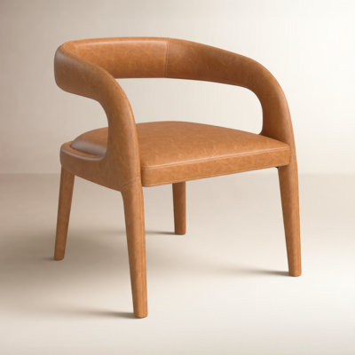 Piero Genuine Leather Armchair