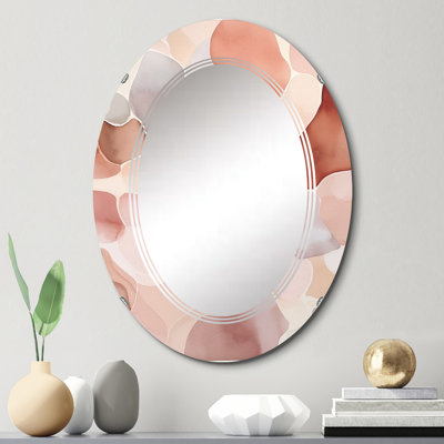 Zurn - Miroir mural moderne ovale