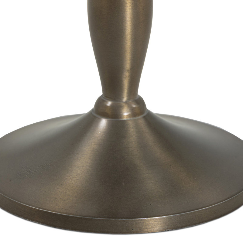 Carden End Table-Dark Aluminum, Dark Aluminum