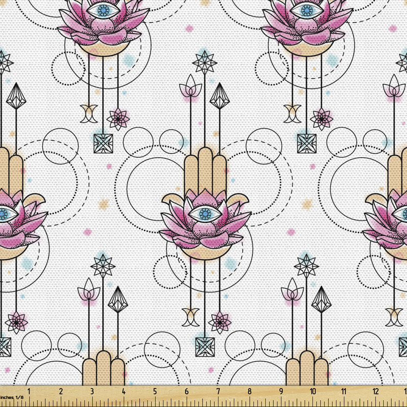 Tissu Ambesonne, l 36 po x L 360 po