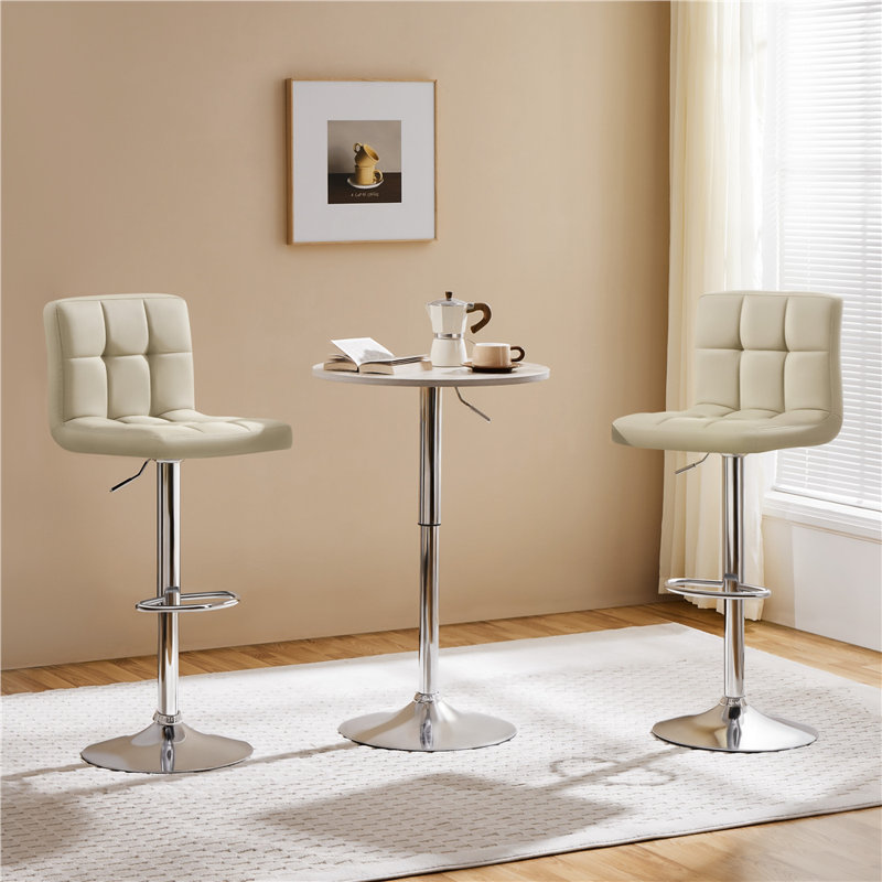 Tabouret de bar Chandresh, Kaki