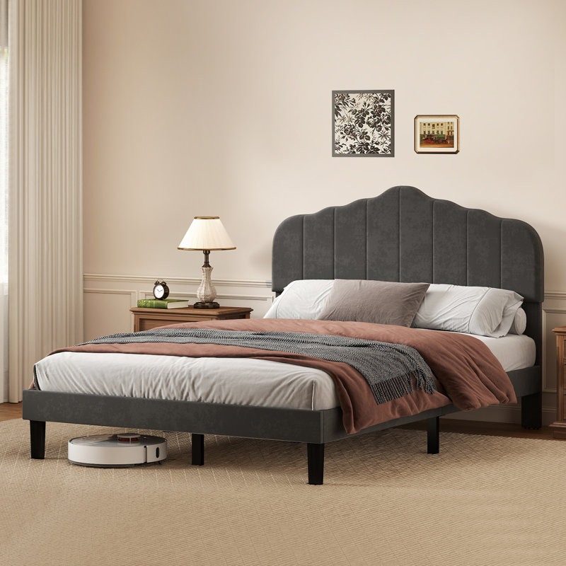 Upholstered Bed, Double (4'6)