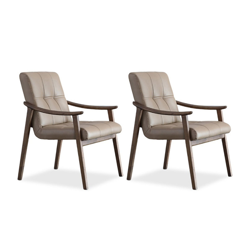 Chaise d'appoint Coffee Back (ensemble de 2)