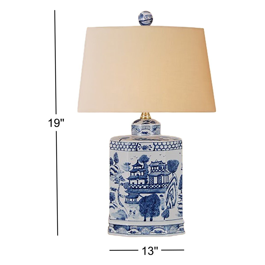 Quiroz Porcelain Table Lamp Charlton Home®