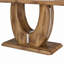 Table de salle à manger rectangulaire en bois pour restaurants, salons, cuisines