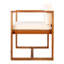 De 2 fauteuils de salle à manger de patio - pour un plaisir incomparable Assise ouverte et dossier exceptionnel Siège en mousse épaisse Robuste structure et doublure de la chaise en bois robuste (2) Coussin Delight-325675946-325675940