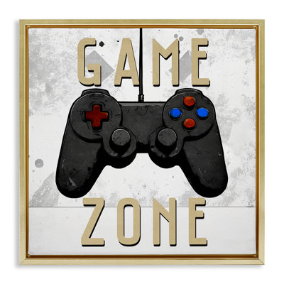 Game Zone Control Floating Frame, design by Kim Allen
