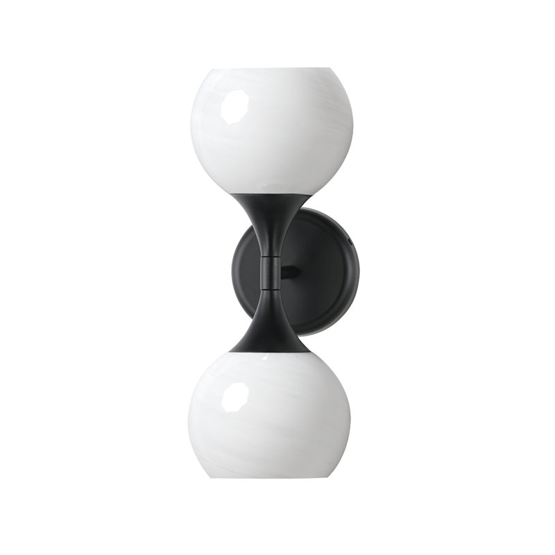 Neve-Wall Sconce, Black