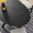 Crossroads Oval Wood Dining Table In Black-105920938
