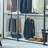 Système de garde-robe autoportant en bois avec cadre en métal