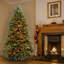 The Holiday Aisle® Dunhill Fir Tree with Multicolor Lights-551881115
