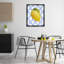 Cadre flottant Lemon Over Bamboo Vines, design par Matthew Piotrowicz-216370628-216370629